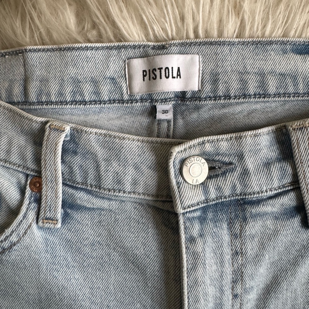 Pistola Lennon High-Rise Crop Flare Jean - Picture 3 of 6